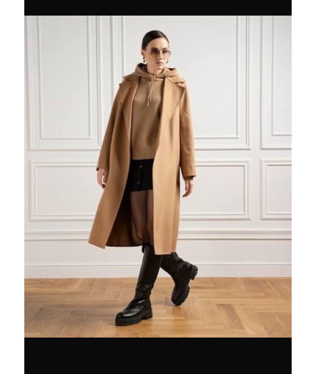 MAX MARA Бежевое пальто, фото 2