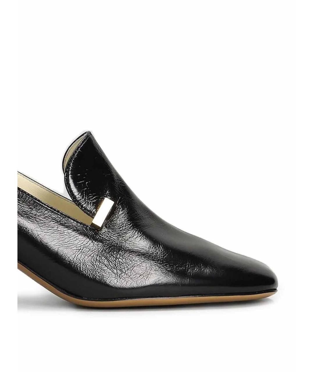 PHOEBE PHILO Черные кожаные туфли, фото 2