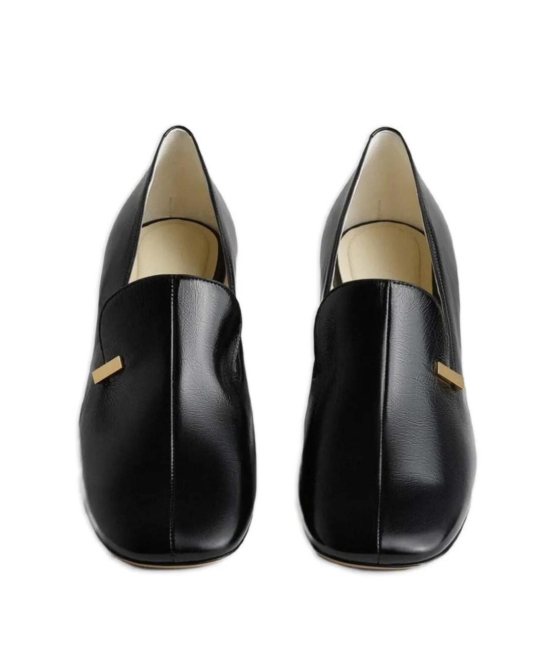 PHOEBE PHILO Черные кожаные туфли, фото 4