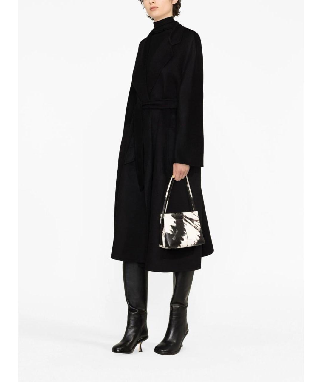 MAX MARA Черное кашемировое пальто, фото 3