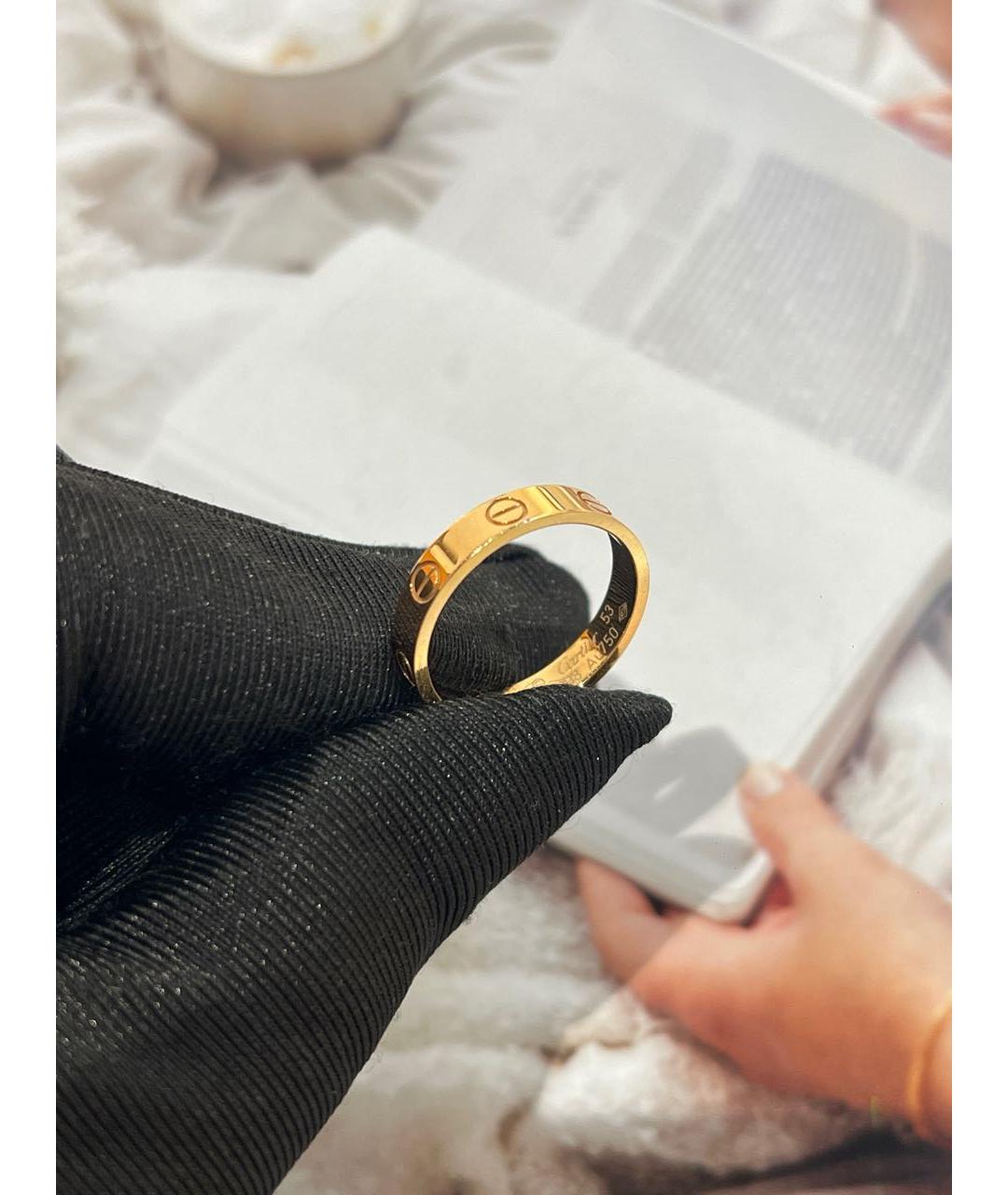 CARTIER Золотое кольцо из розового золота, фото 5