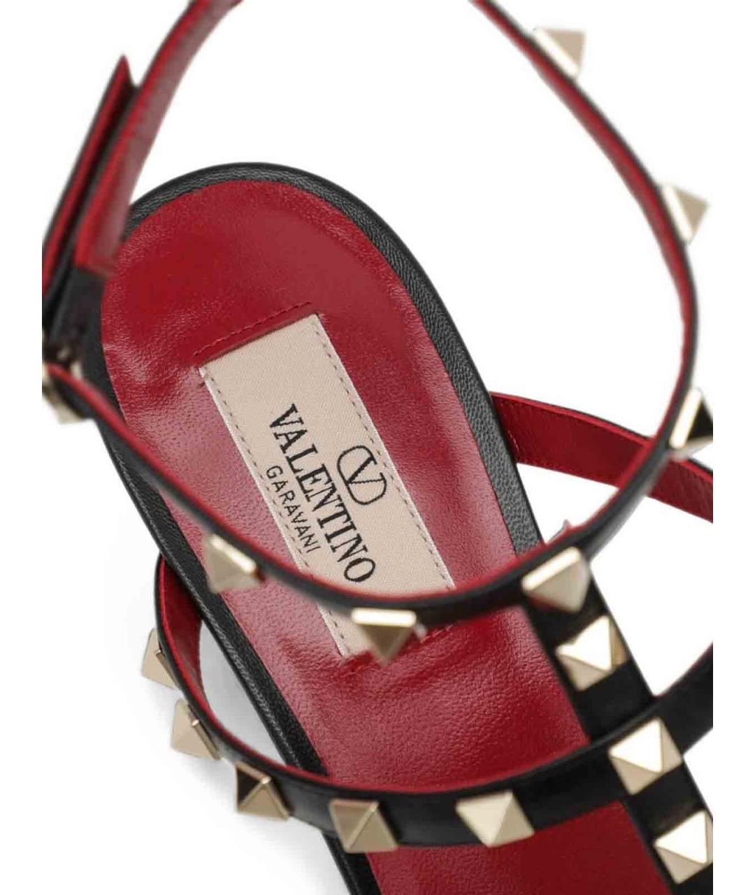 VALENTINO Черные кожаные туфли, фото 2