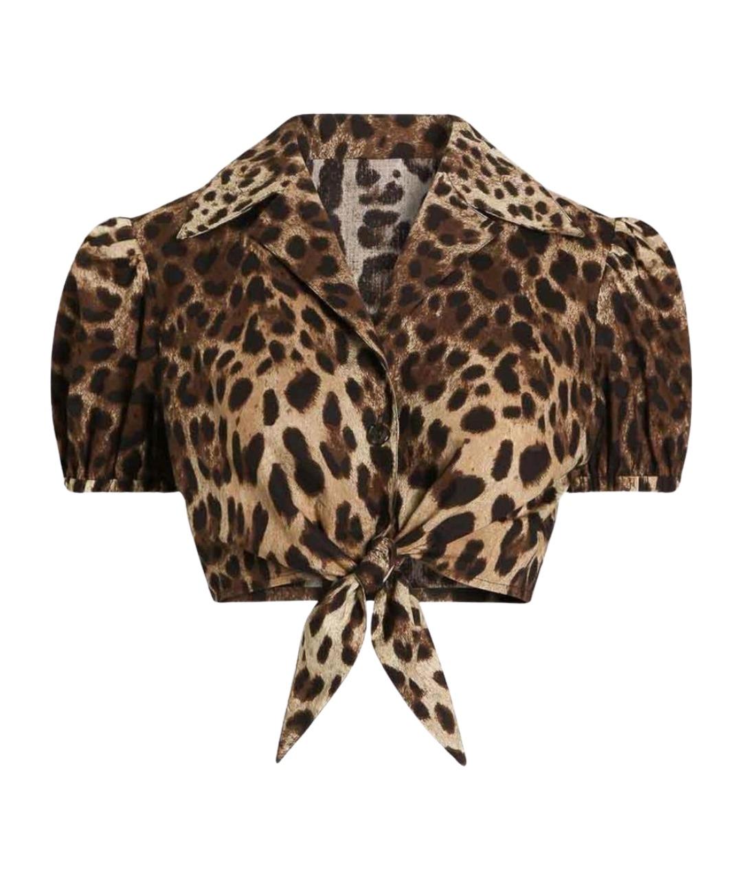DOLCE&GABBANA Мульти хлопковая рубашка, фото 1