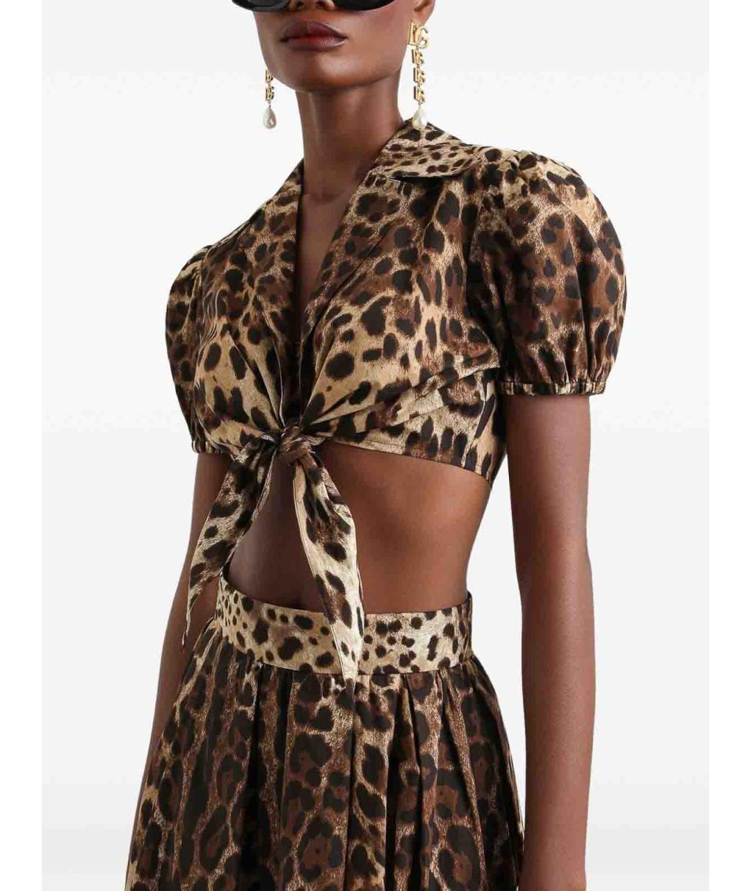 DOLCE&GABBANA Мульти хлопковая рубашка, фото 2