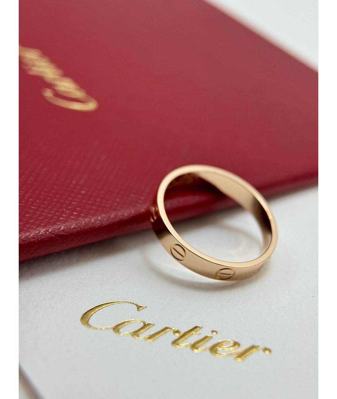 CARTIER Золотое кольцо из розового золота, фото 4