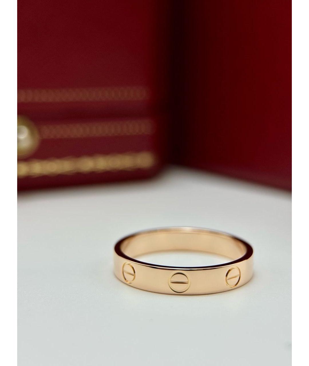 CARTIER Золотое кольцо из розового золота, фото 7