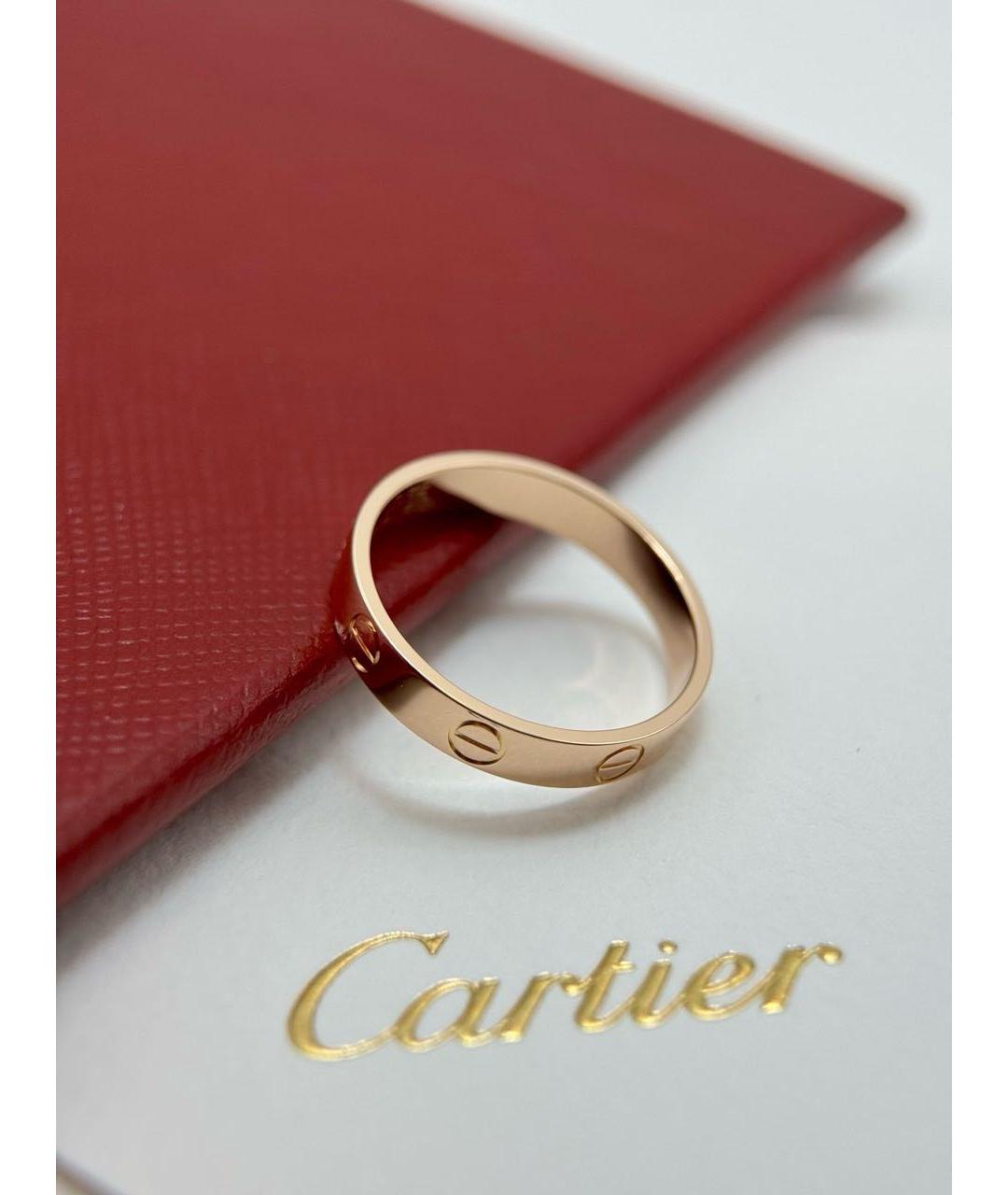 CARTIER Золотое кольцо из розового золота, фото 3