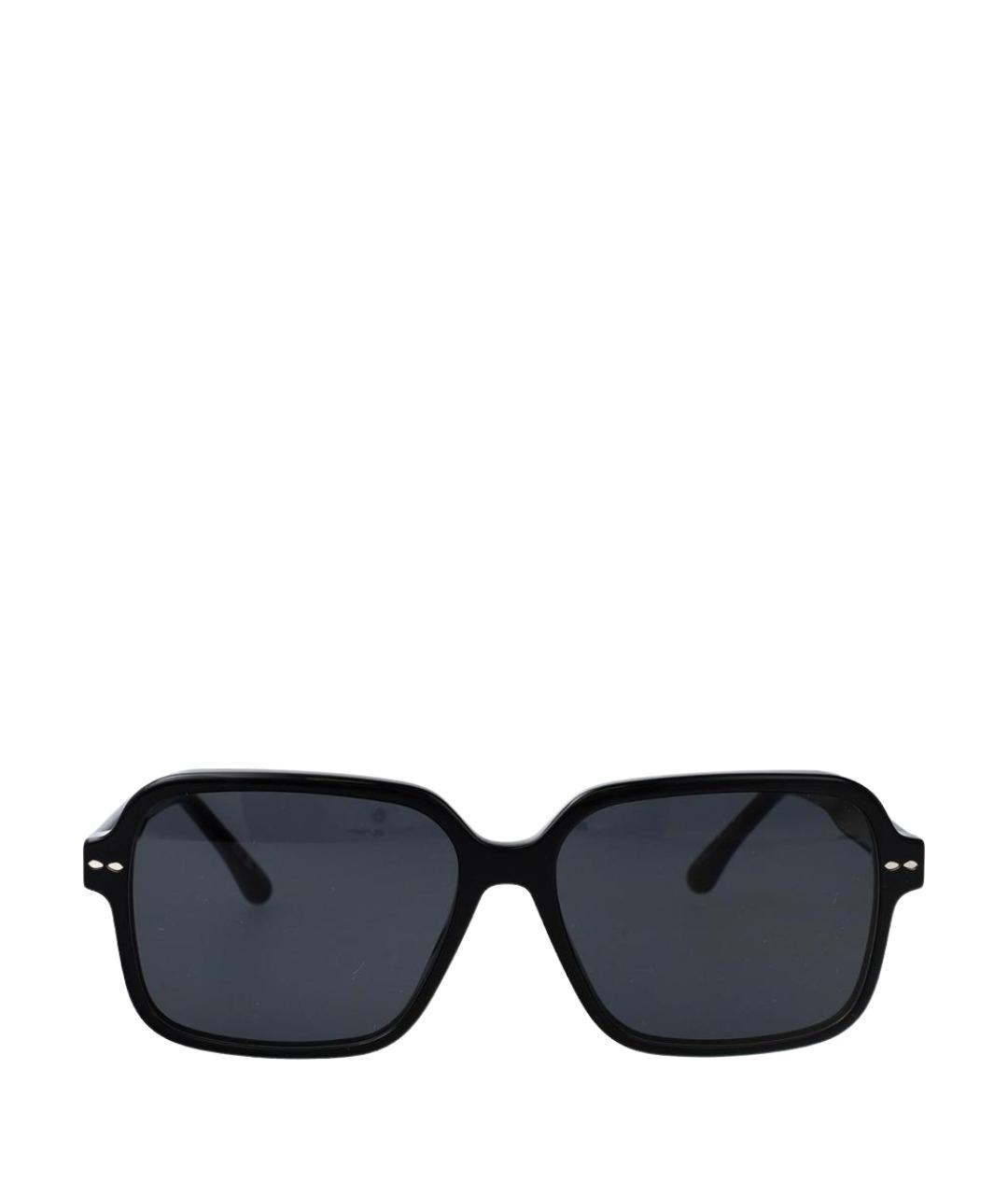 ISABEL MARANT Черные пластиковые солнцезащитные очки, фото 1