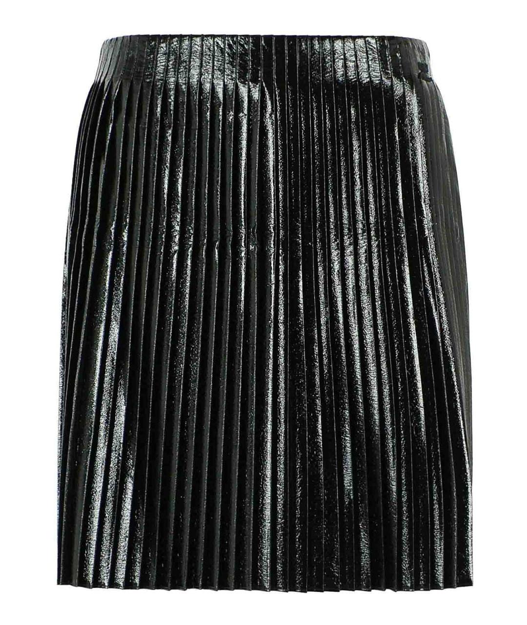 COURREGES Черная юбка мини, фото 1