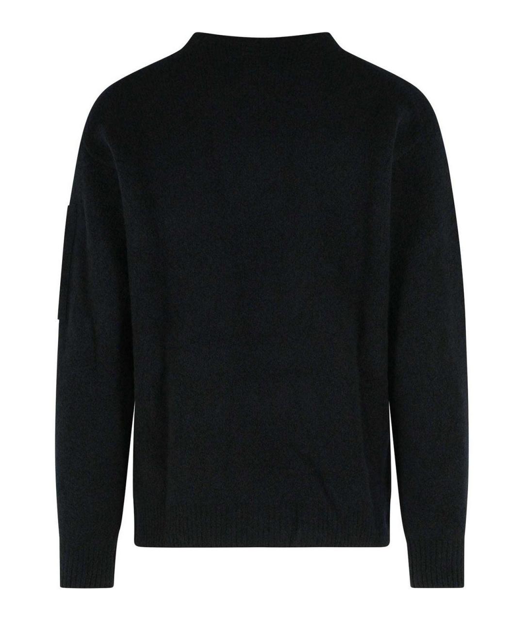 CP COMPANY Черный шерстяной джемпер / свитер, фото 2