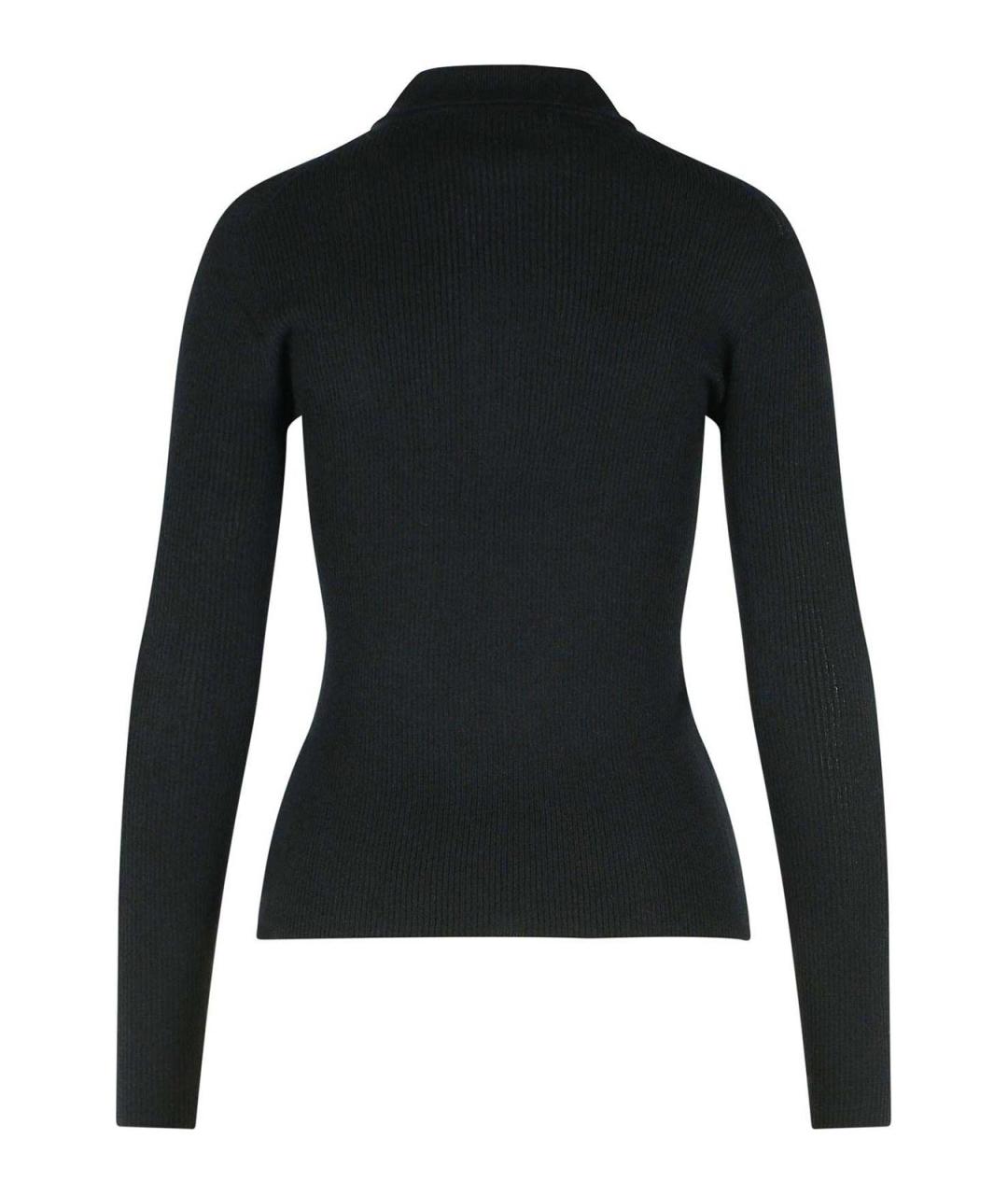 MAX MARA Черный кашемировый джемпер / свитер, фото 2