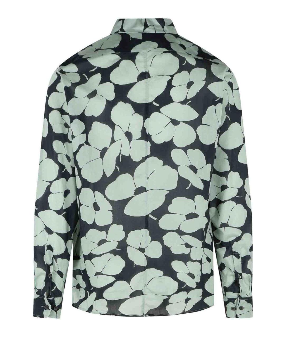 DRIES VAN NOTEN Мульти хлопковая кэжуал рубашка, фото 2