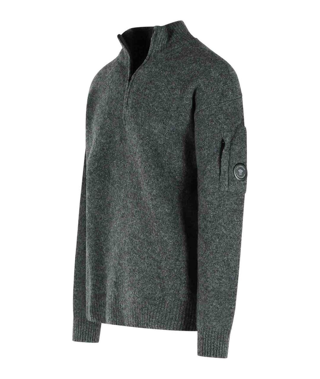 CP COMPANY Серый шерстяной джемпер / свитер, фото 3