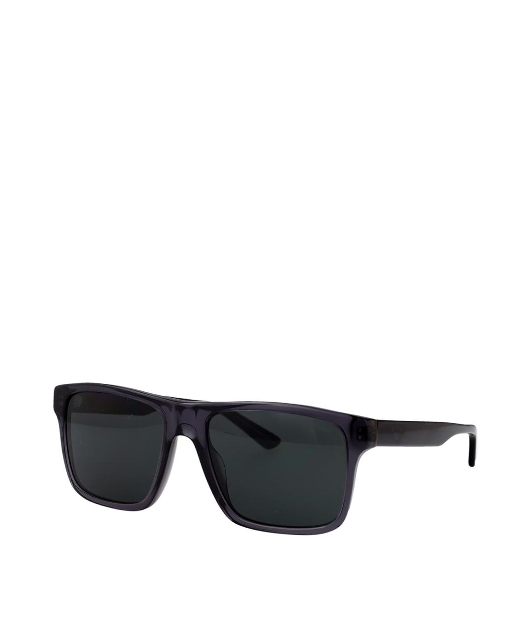 EMPORIO ARMANI Серые пластиковые солнцезащитные очки, фото 2