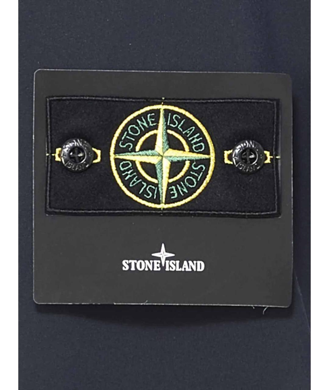 STONE ISLAND Темно-синяя куртка, фото 4