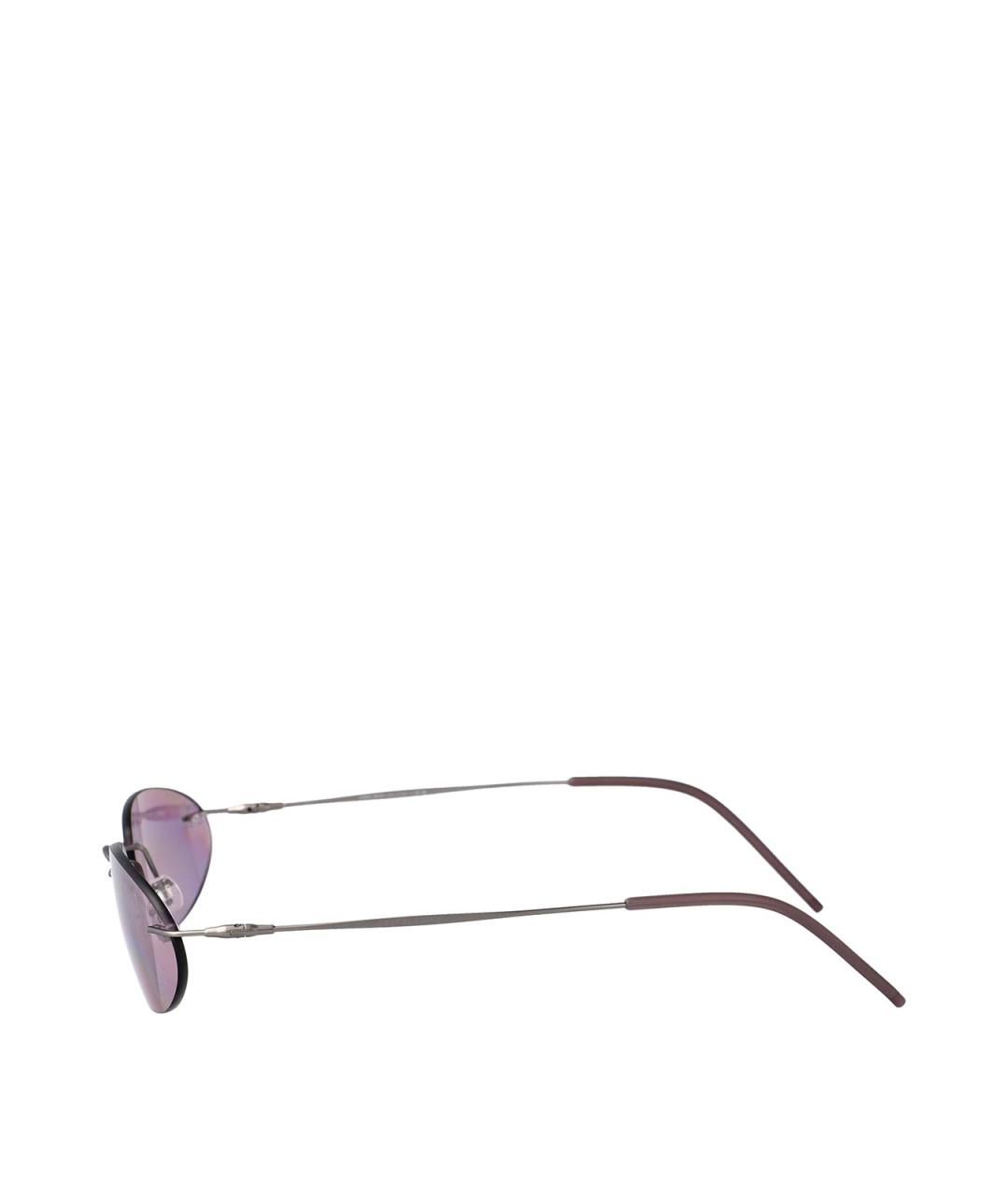 GIORGIO ARMANI Мульти металлические солнцезащитные очки, фото 3