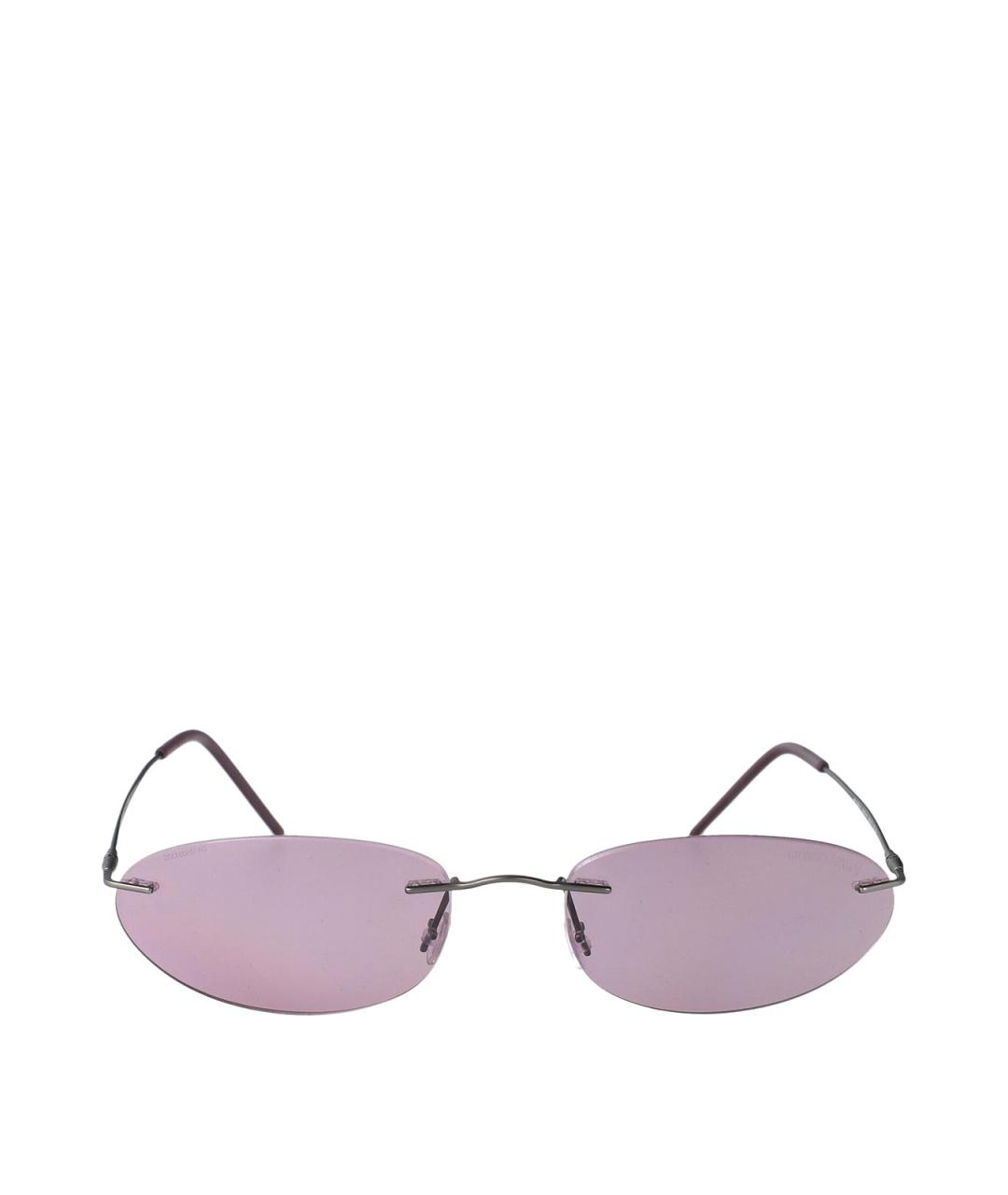 GIORGIO ARMANI Мульти металлические солнцезащитные очки, фото 1