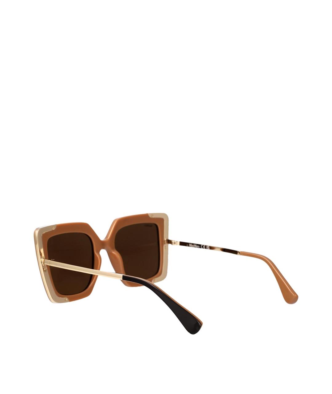 MAX MARA Коричневые солнцезащитные очки, фото 4