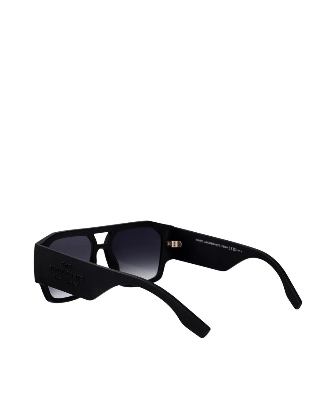 MARC JACOBS Черные пластиковые солнцезащитные очки, фото 4