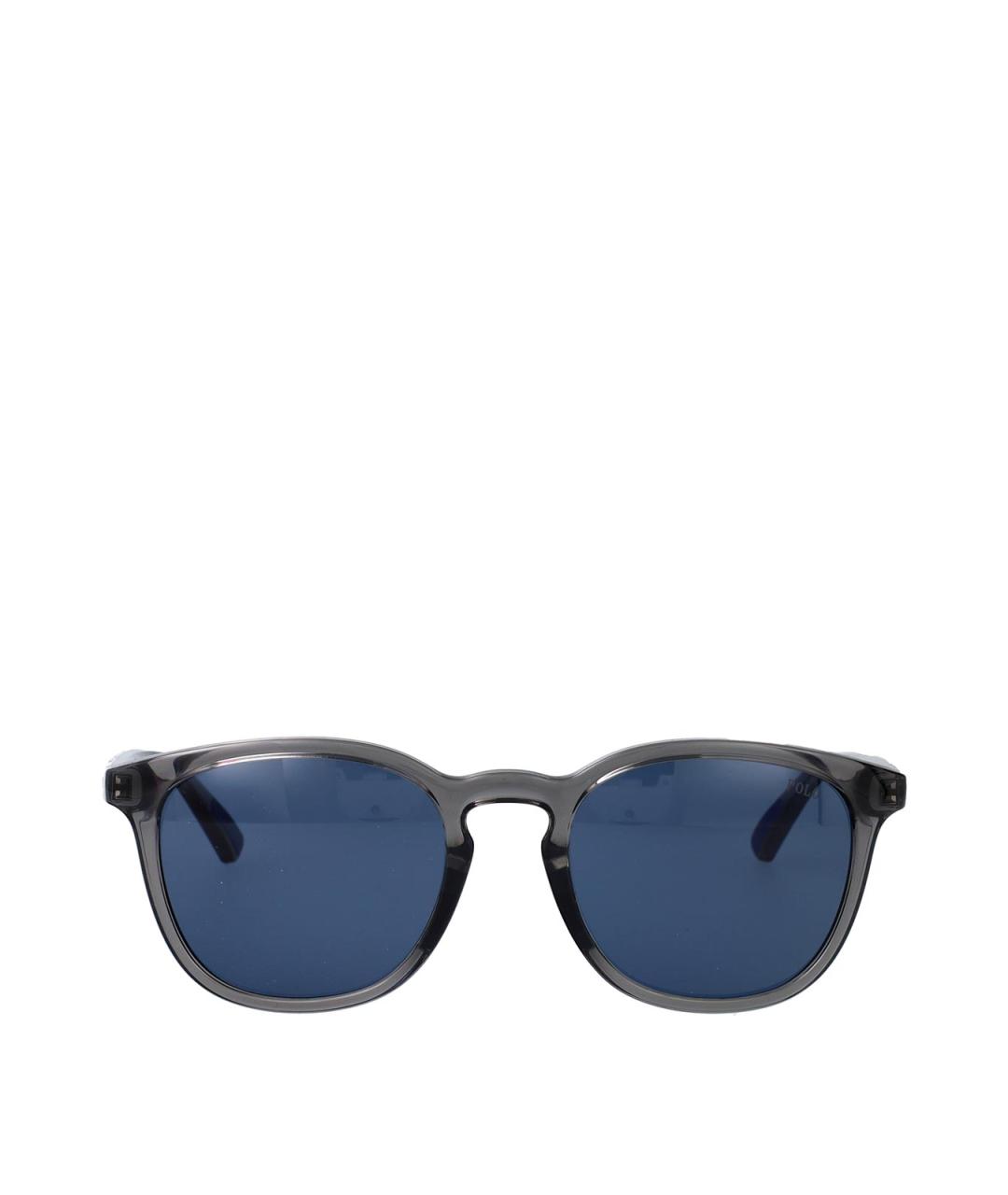POLO RALPH LAUREN Серые пластиковые солнцезащитные очки, фото 1