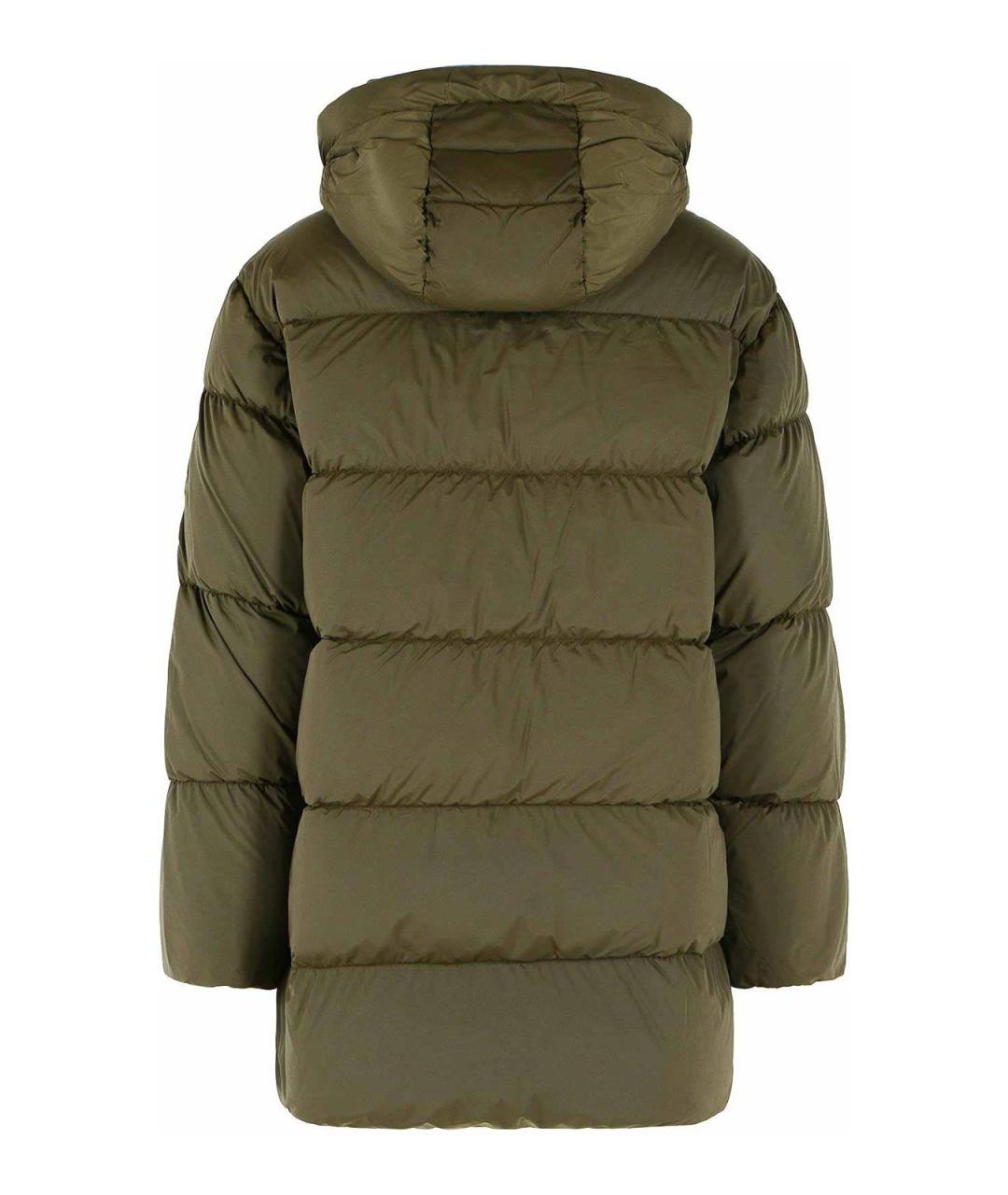 CP COMPANY Зеленый полиамидовый пуховик, фото 2