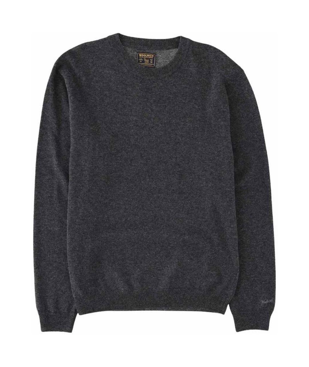 WOOLRICH Серый шерстяной джемпер / свитер, фото 2