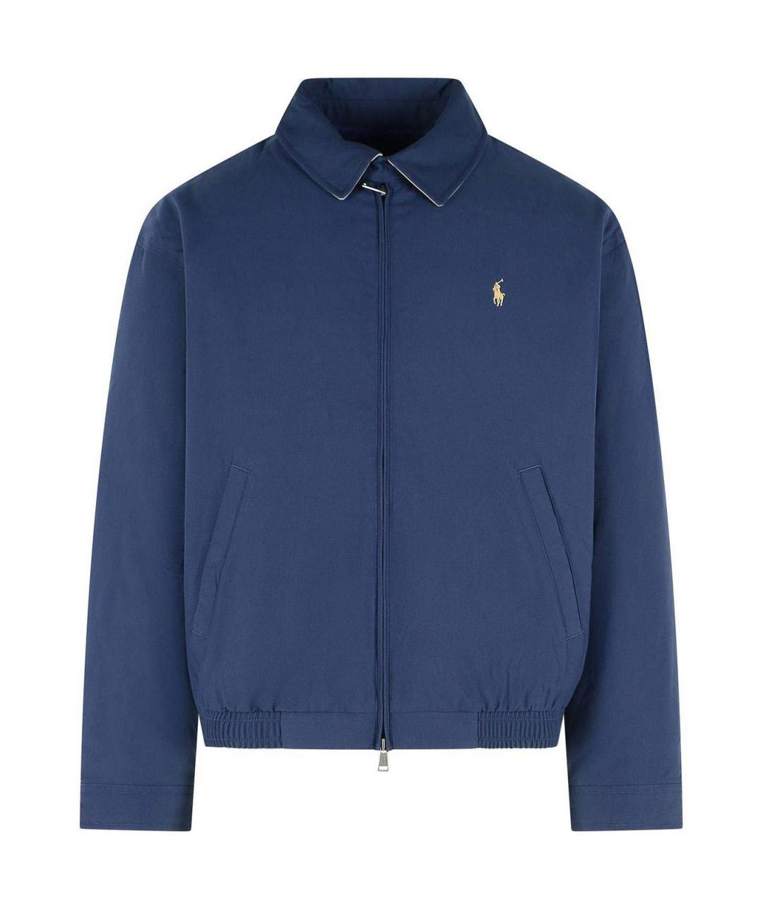 POLO RALPH LAUREN Синяя полиэстеровая куртка, фото 1