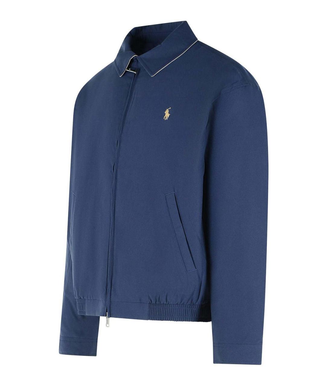 POLO RALPH LAUREN Синяя полиэстеровая куртка, фото 3