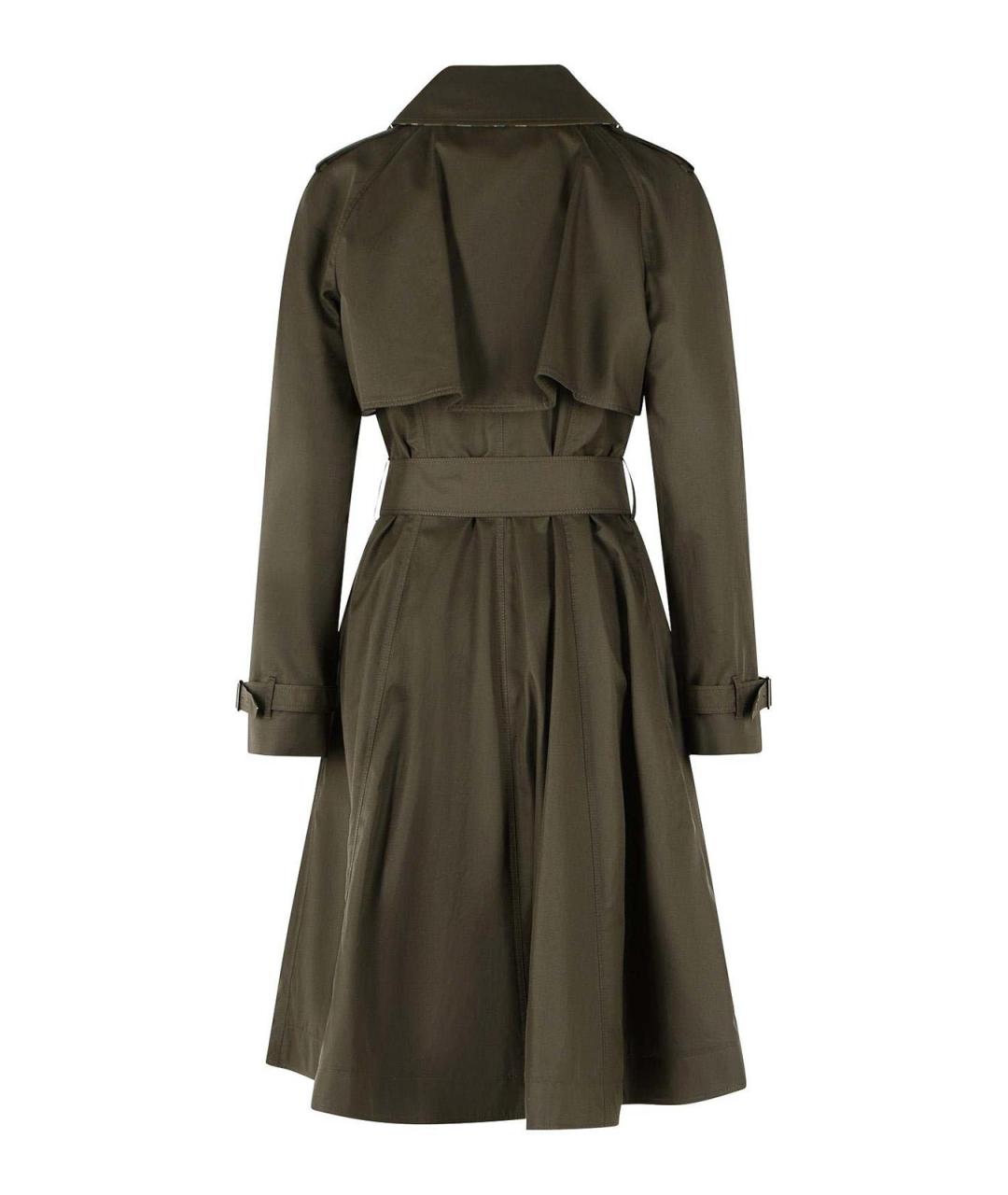 BURBERRY Зеленый тренч/плащ, фото 2