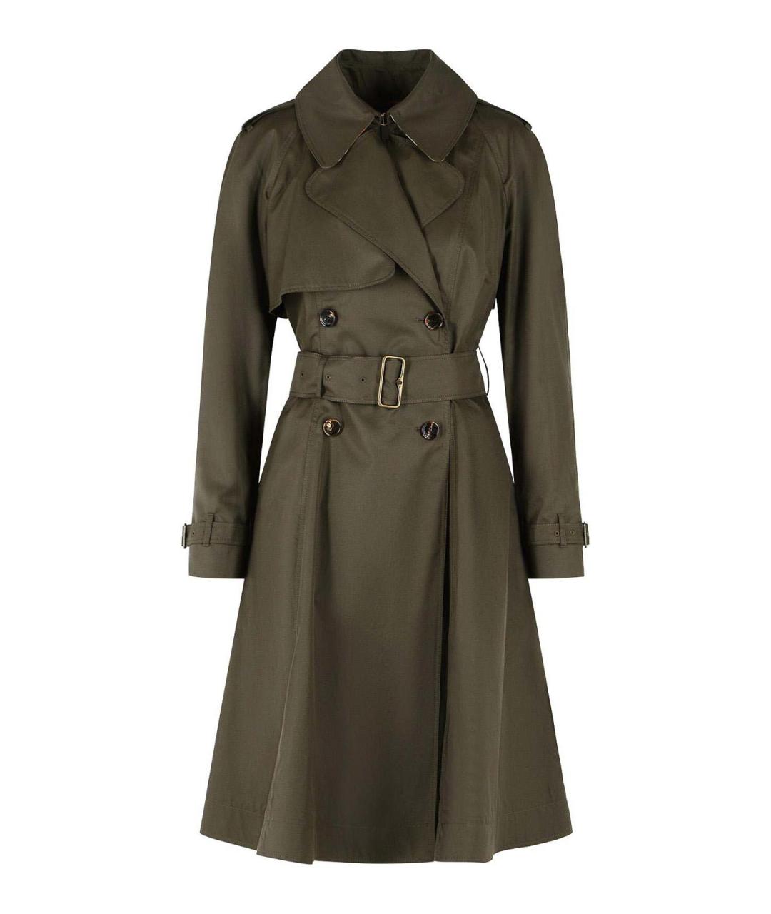 BURBERRY Зеленый тренч/плащ, фото 1