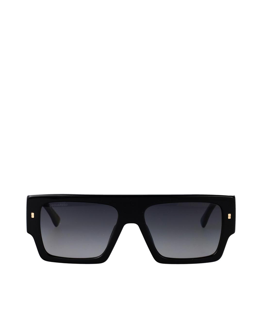 DSQUARED2 Черные пластиковые солнцезащитные очки, фото 1