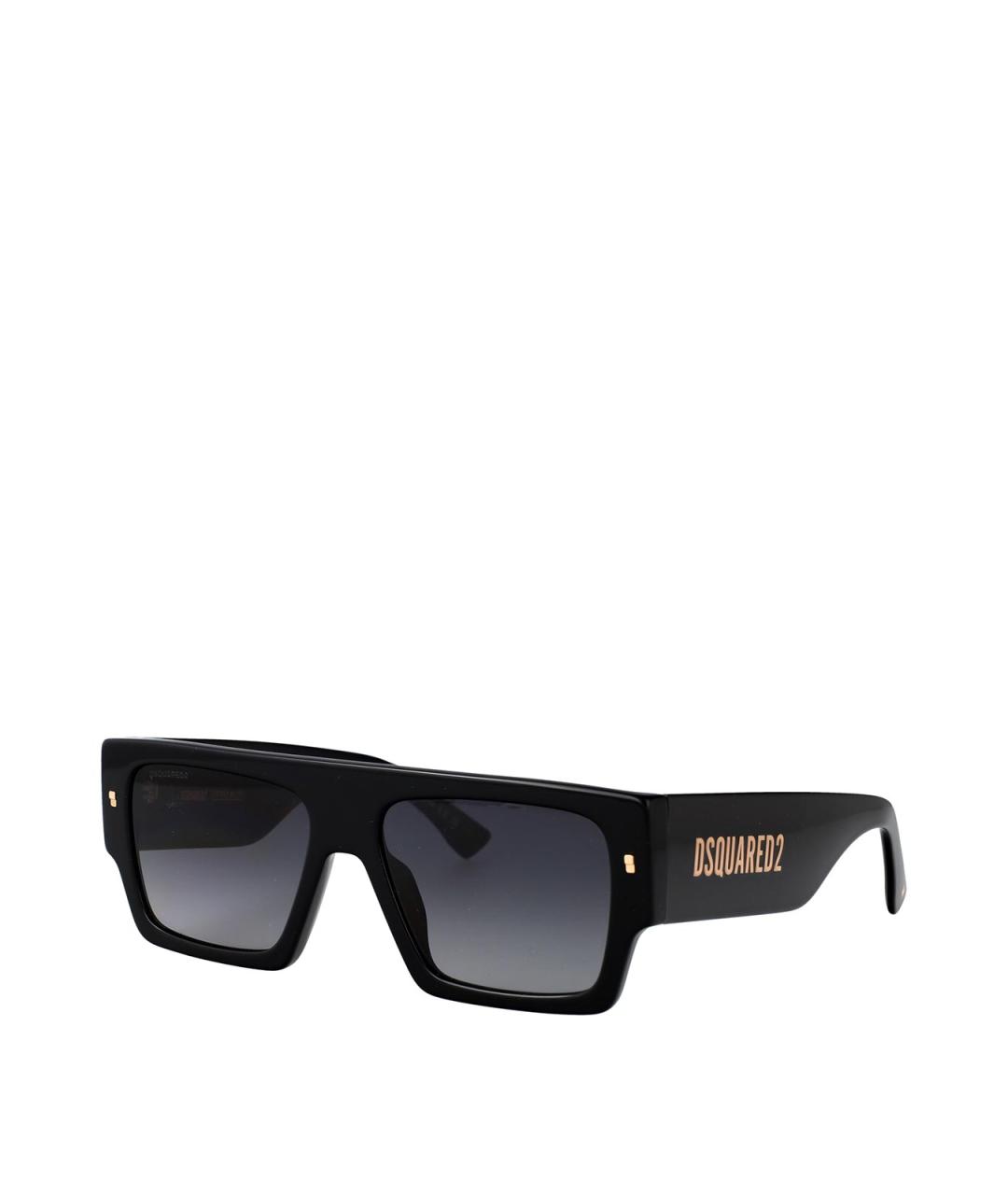 DSQUARED2 Черные пластиковые солнцезащитные очки, фото 2