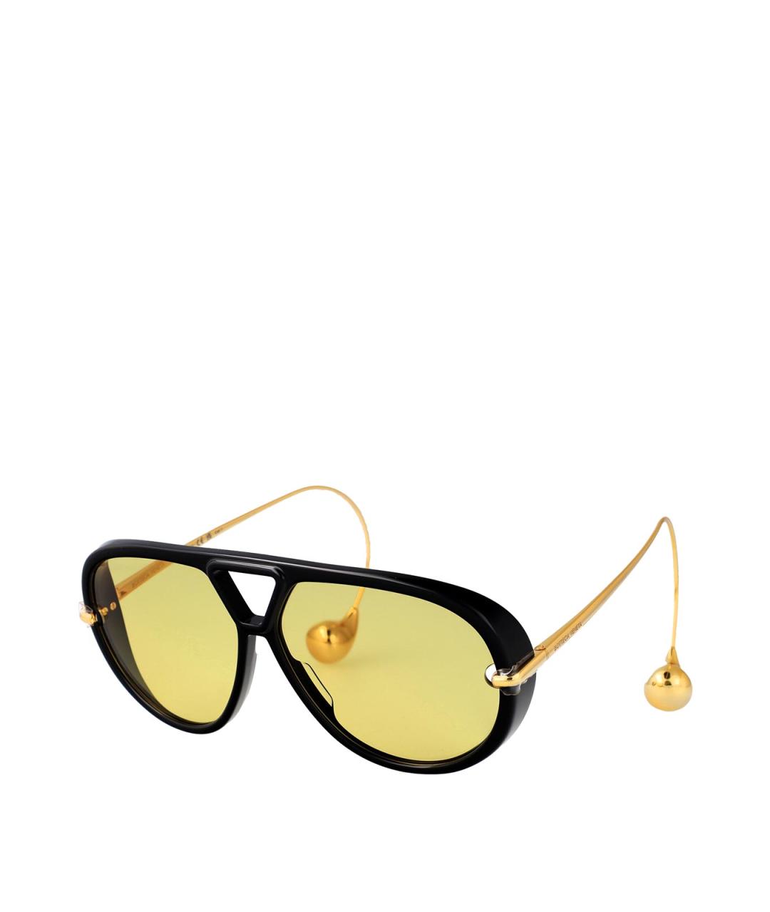 BOTTEGA VENETA Мульти металлические солнцезащитные очки, фото 2