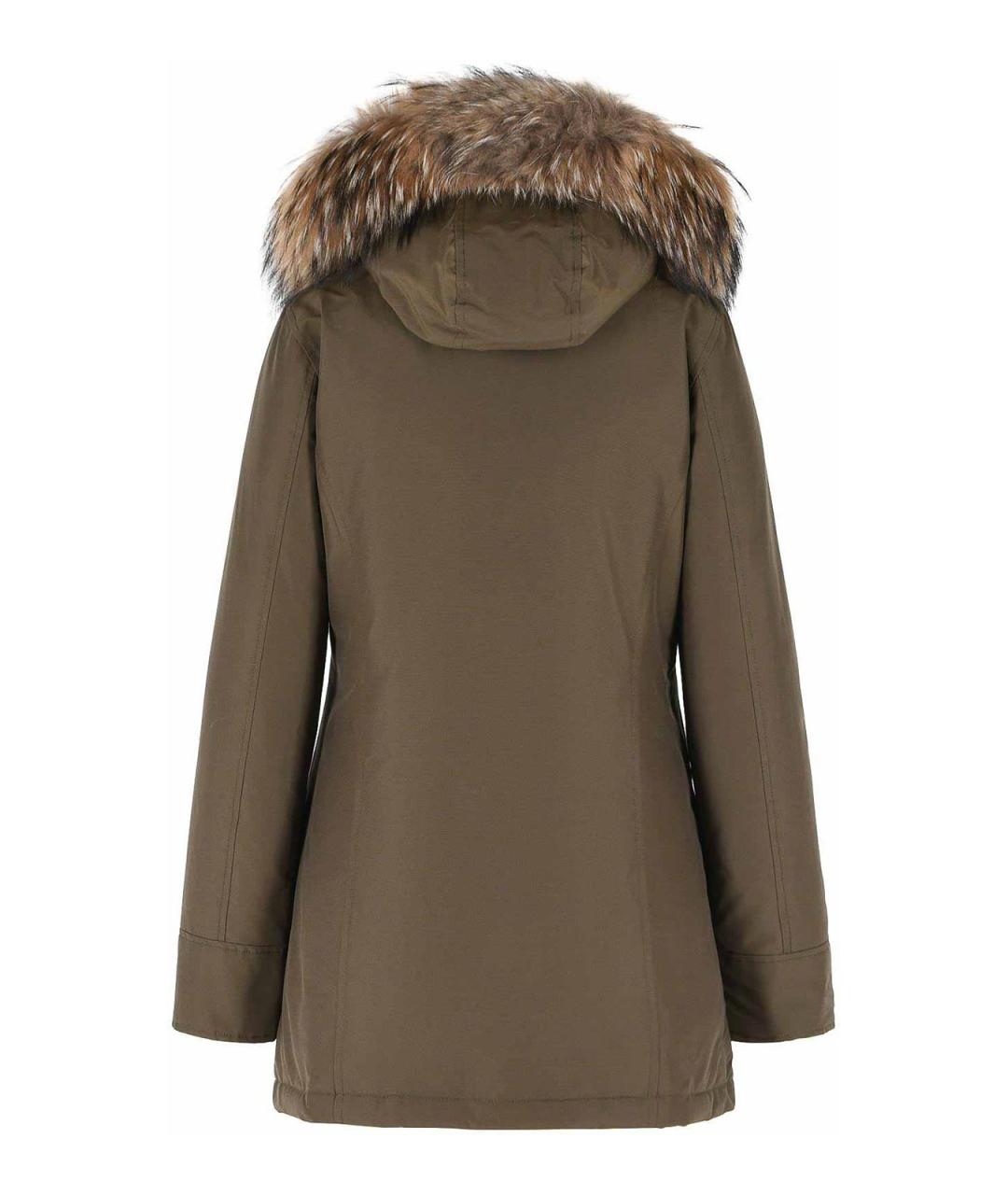 WOOLRICH Зеленая нейлоновая парка, фото 2