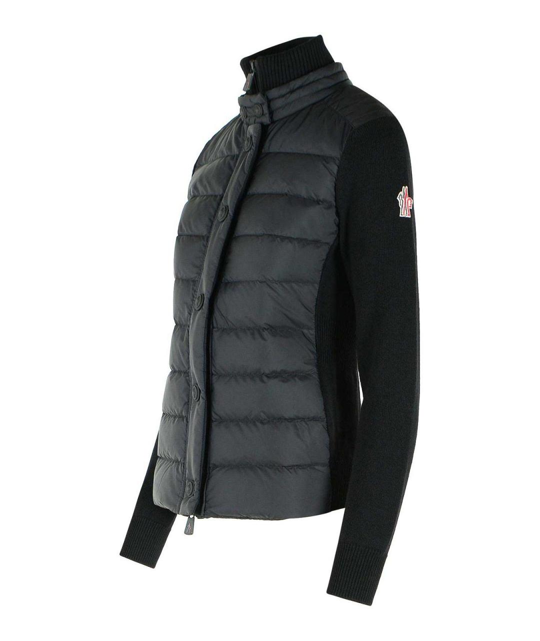 MONCLER Черный кардиган, фото 3