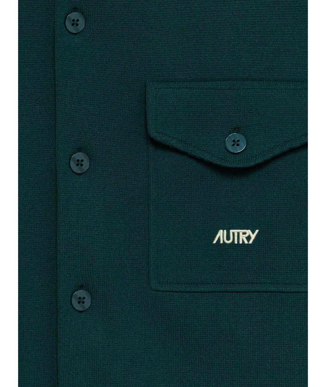 AUTRY Синяя вискозная куртка, фото 4