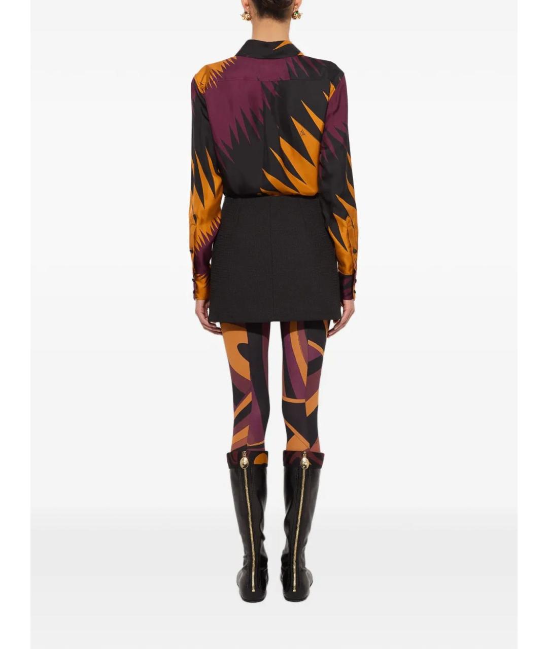 EMILIO PUCCI Мульти шелковая рубашка, фото 3