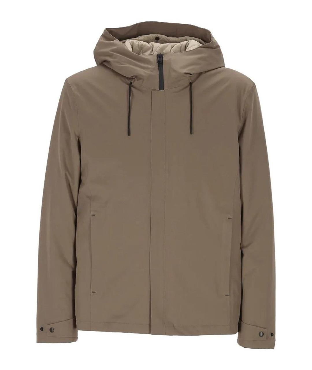 WOOLRICH Коричневая полиэстеровая куртка, фото 1