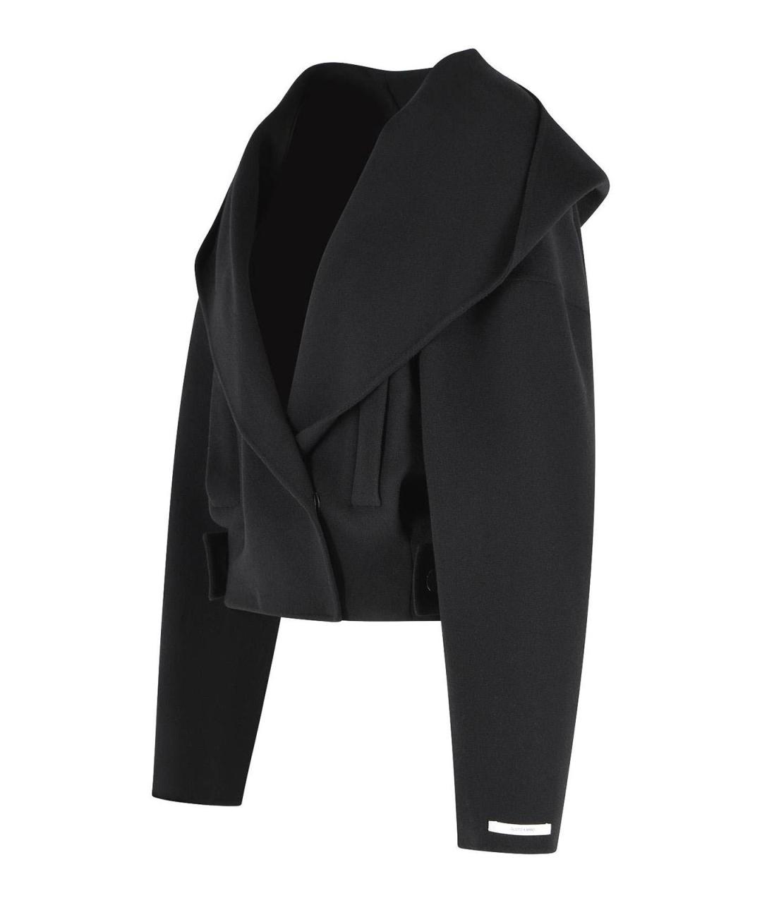 SPORTMAX Черная шерстяная куртка, фото 3