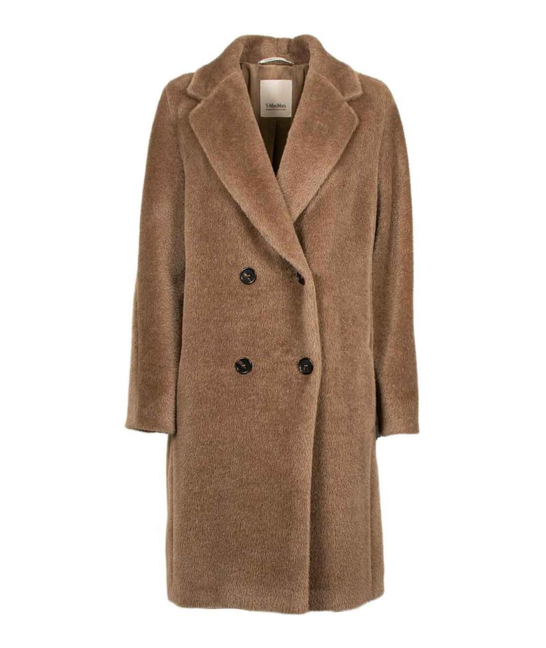 'S MAX MARA Бежевое шерстяное пальто, фото 1