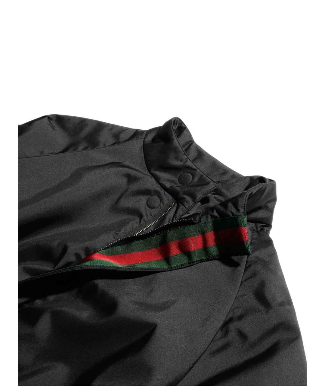 GUCCI Черная нейлоновая куртка, фото 3