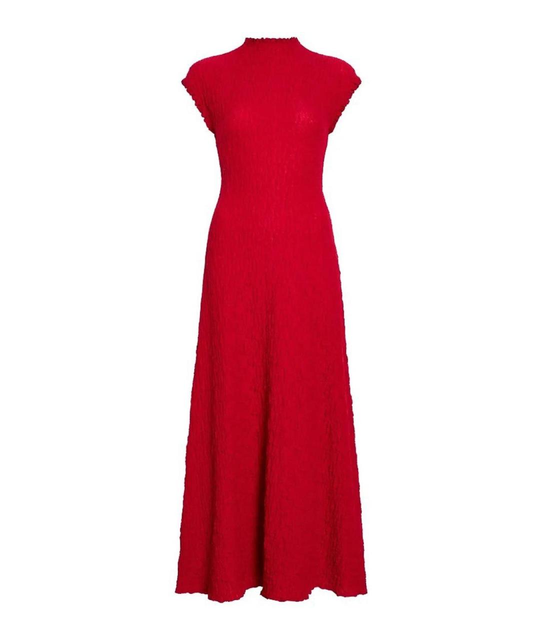 PROENZA SCHOULER Красное хлопковое вечернее платье, фото 1