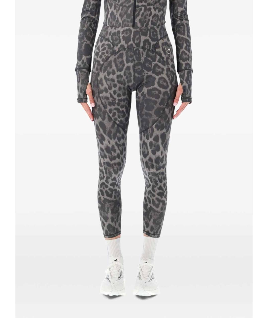 ADIDAS BY STELLA MCCARTNEY Мульти полиэстеровые леггинсы и велосипедки, фото 2