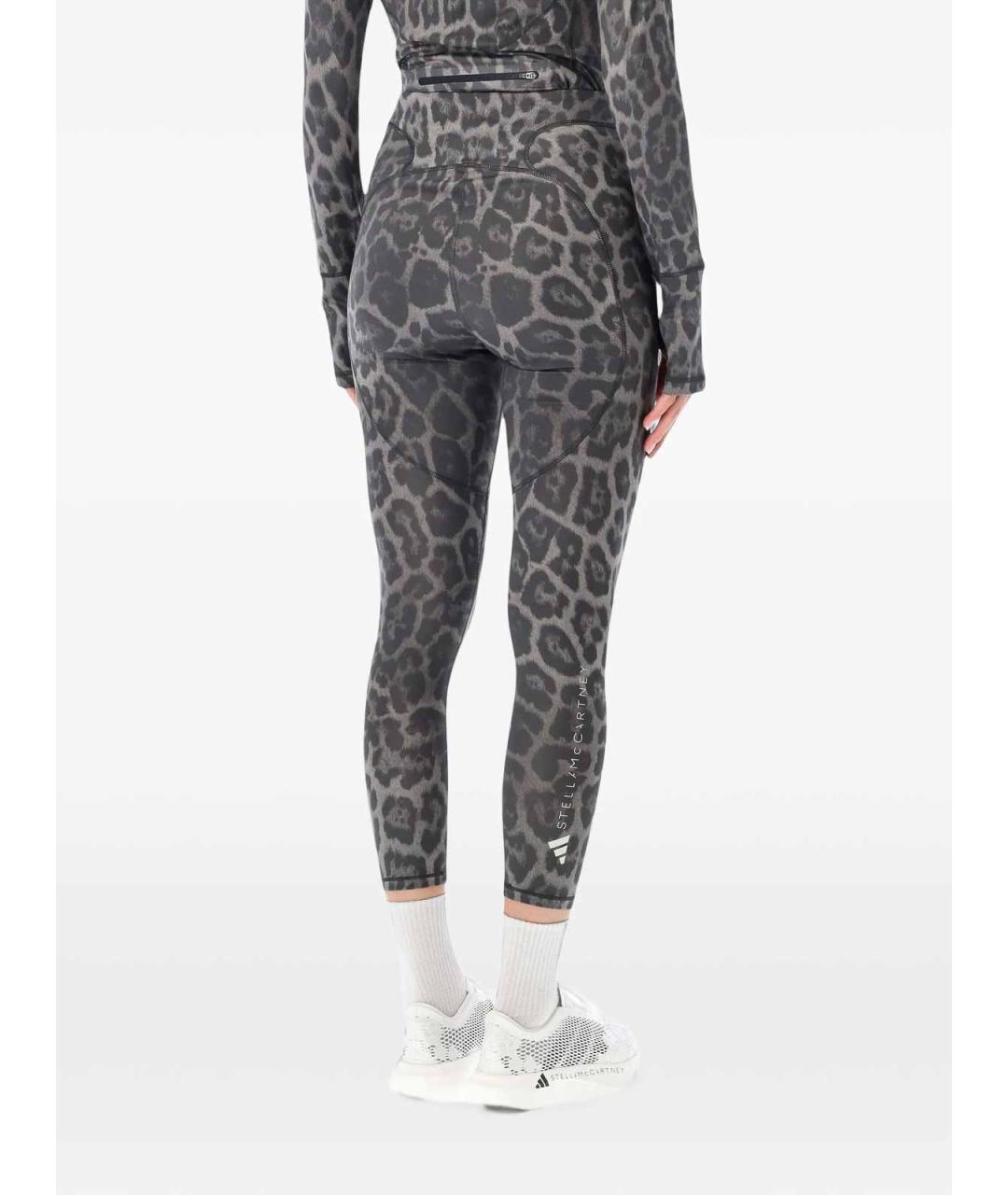 ADIDAS BY STELLA MCCARTNEY Мульти полиэстеровые леггинсы и велосипедки, фото 3