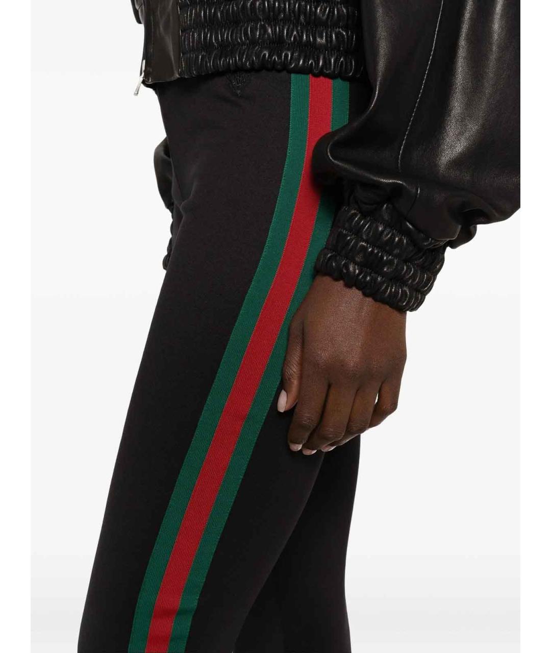 GUCCI Черные леггинсы и велосипедки, фото 4