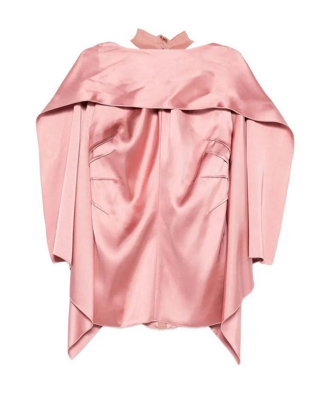LANVIN Розовая вискозная блузы, фото 1