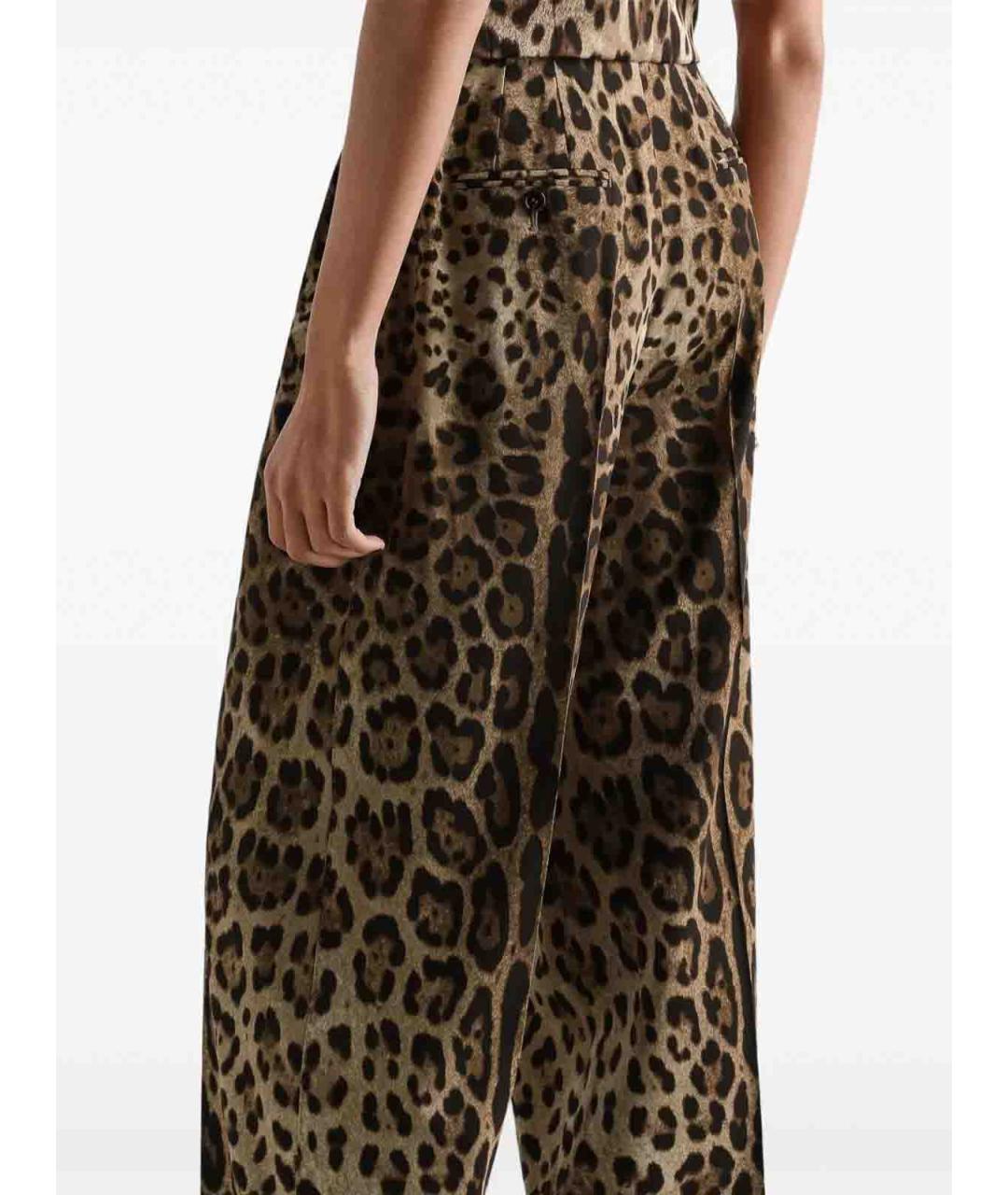 DOLCE&GABBANA Мульти брюки широкие, фото 4