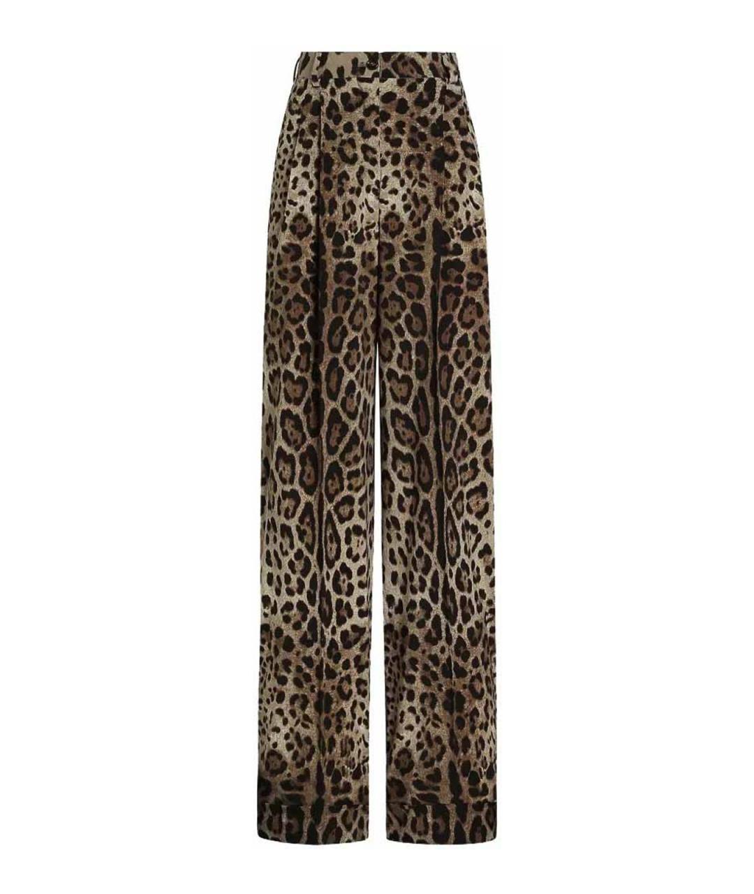 DOLCE&GABBANA Мульти брюки широкие, фото 1