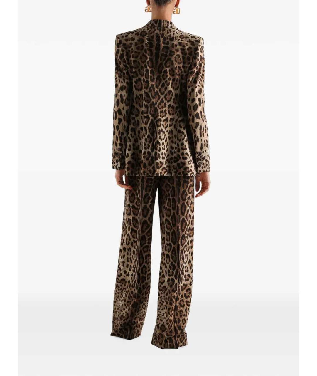 DOLCE&GABBANA Мульти брюки широкие, фото 3