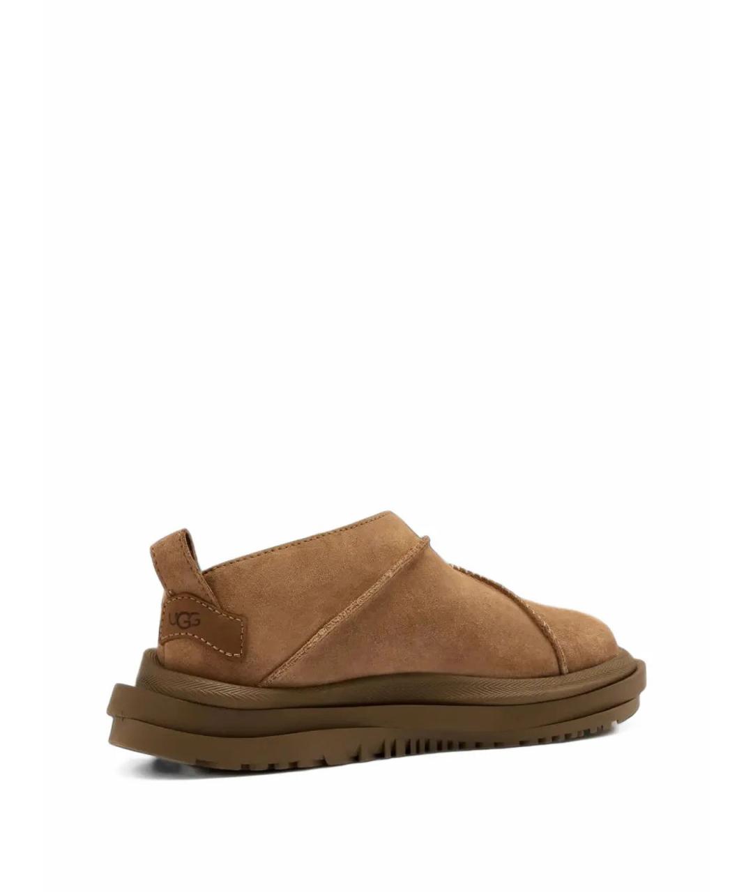 UGG Коричневые замшевые сабо, фото 2